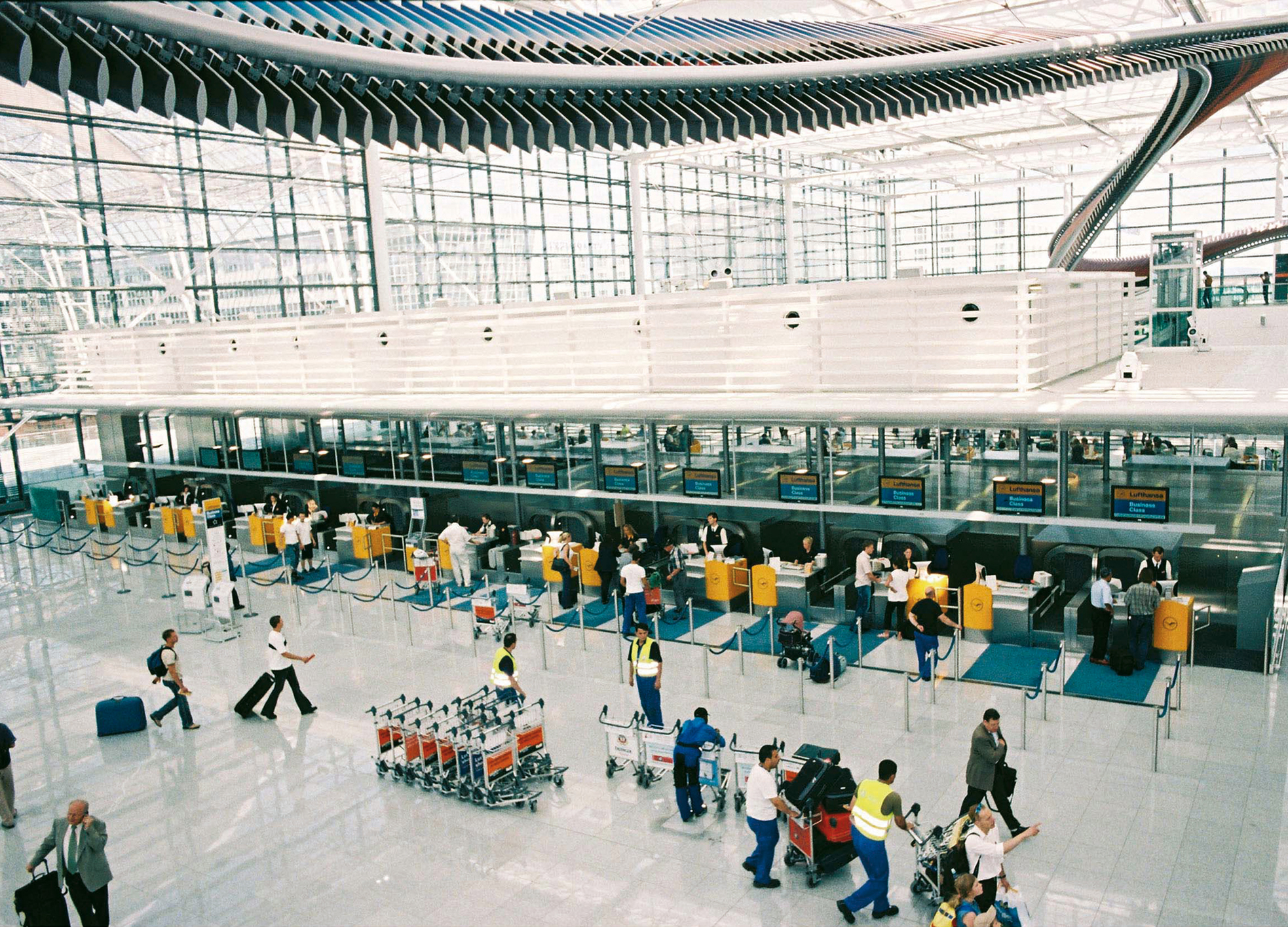 Up to 25 million passengers a year can use Terminal 2.