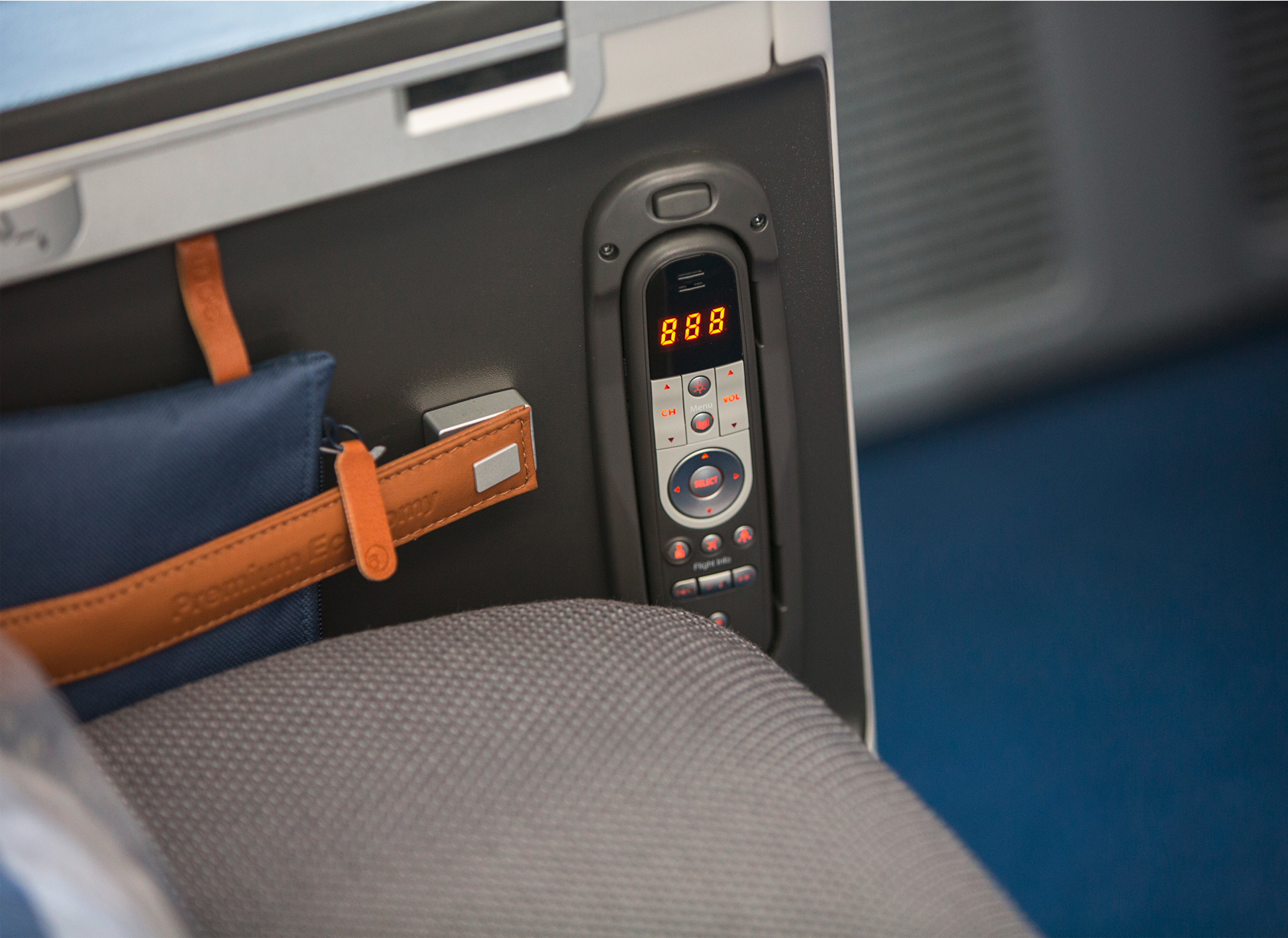 The new Premium Economy seat is as much as three centimetres wider, depending on the aircraft, and each seat has its own, wider armrest to ensure a greater private sphere for the passenger.
