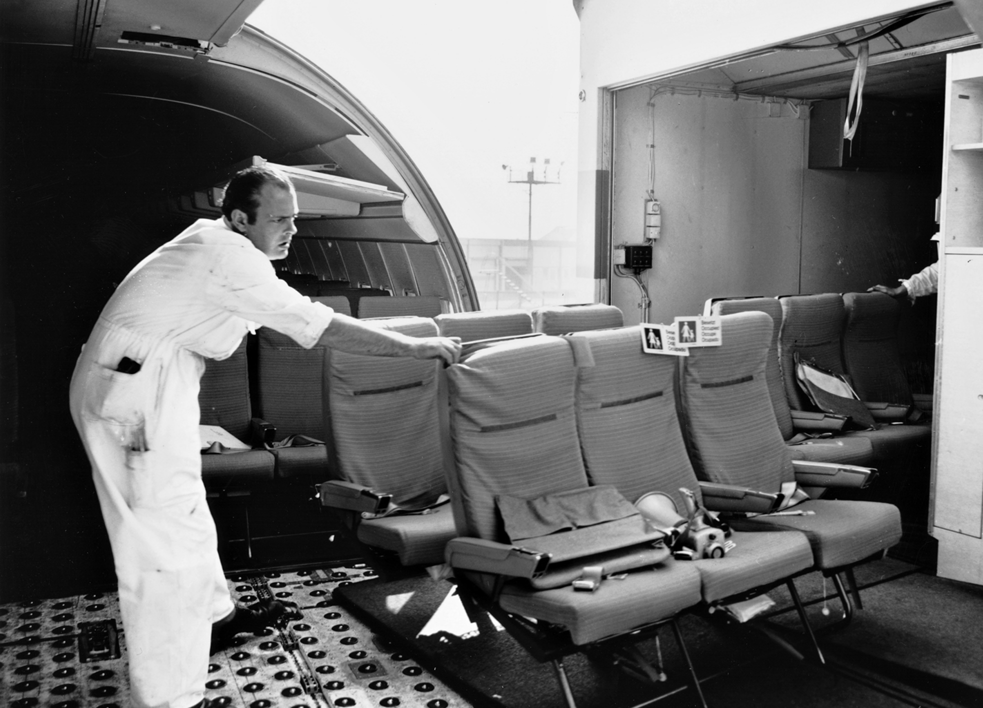 The “Quick Change” version of the Boeing B 727 and B737 made it easy to switch between passenger and cargo configurations.
