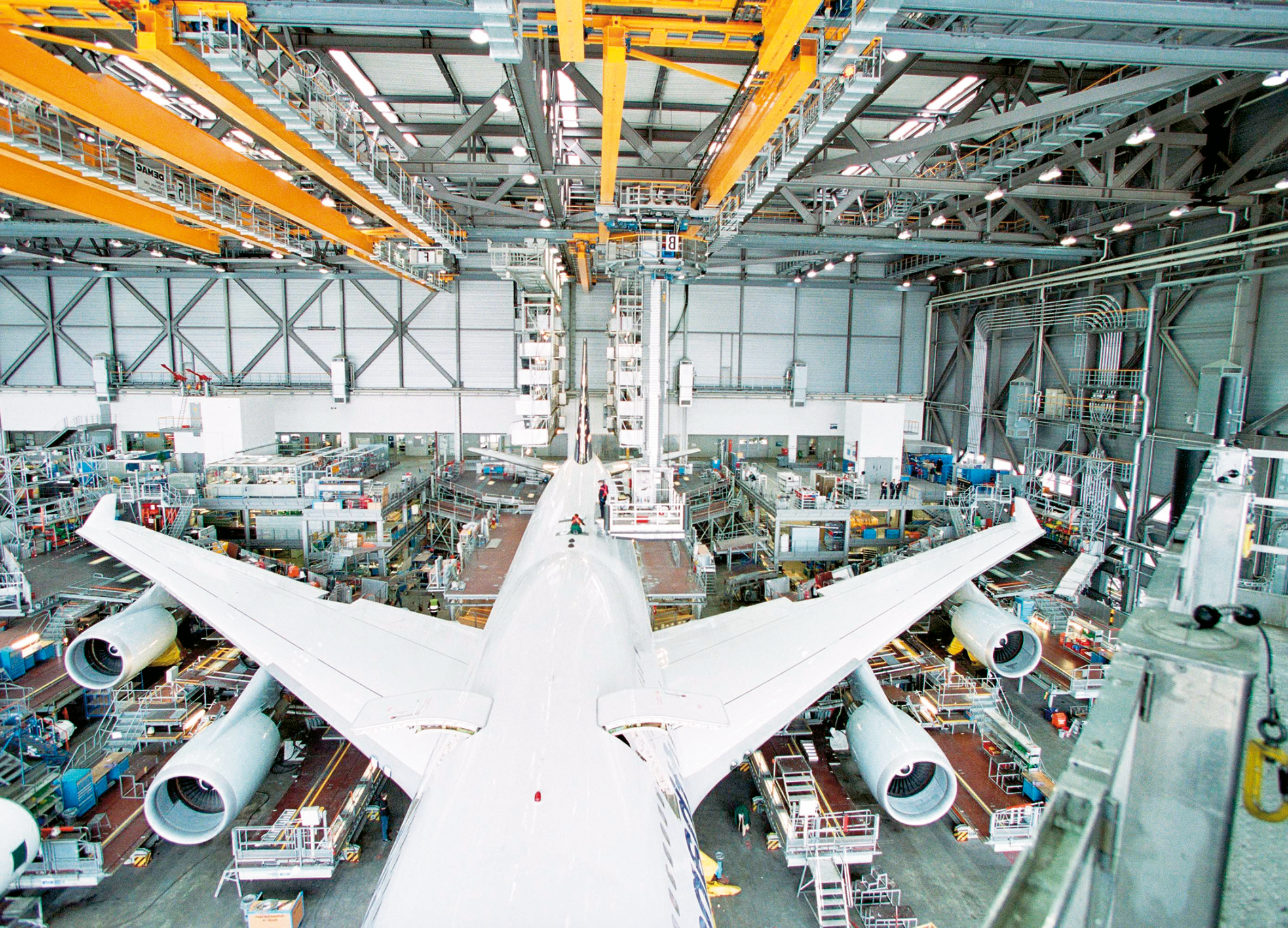 D-Check, Lufthansa's comprehensive cost and  efficiency program: Under this concept, borrowed from aircraft overhaul, all Lufthansa Group companies are put on the test bench.