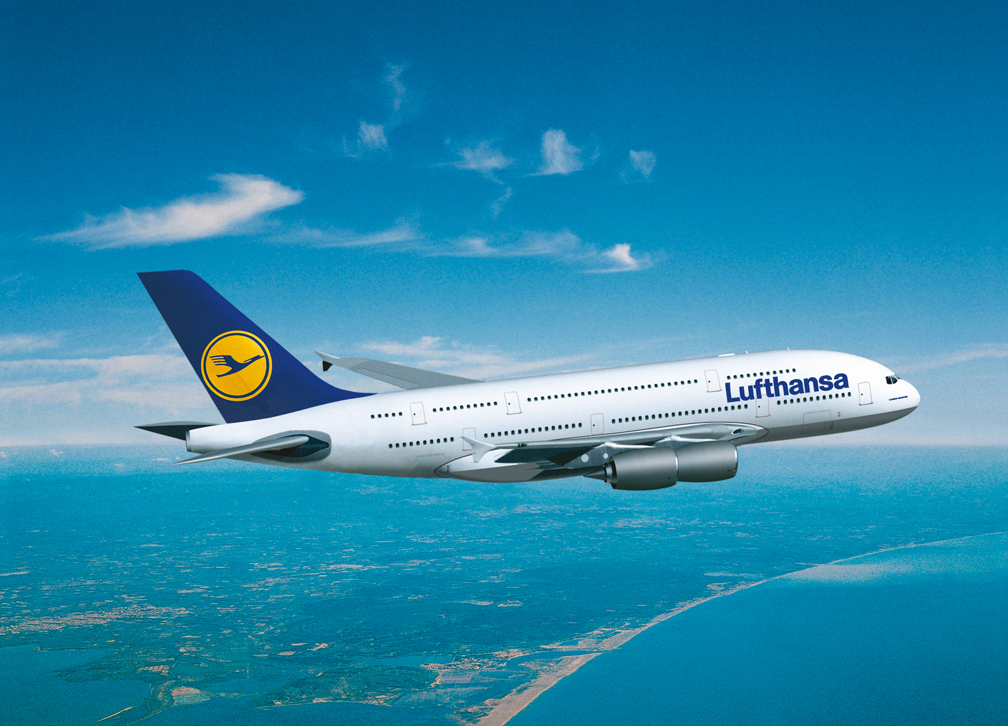 New at Lufthansa from 2007: the Airbus A380, the world's most advanced wide-body aircraft.