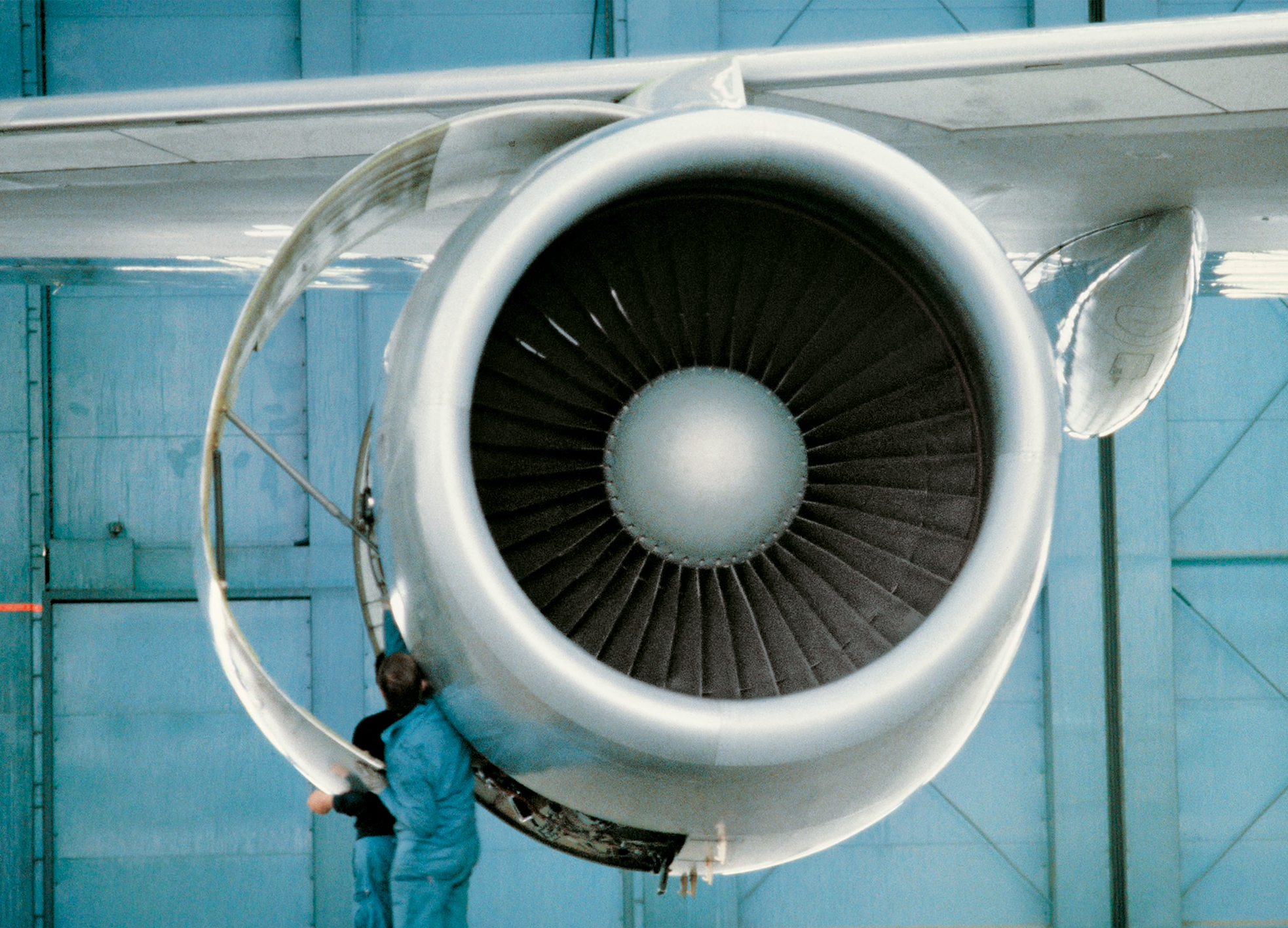 Aircraft maintenance and overhauls - safety has  top priority at Lufthansa.