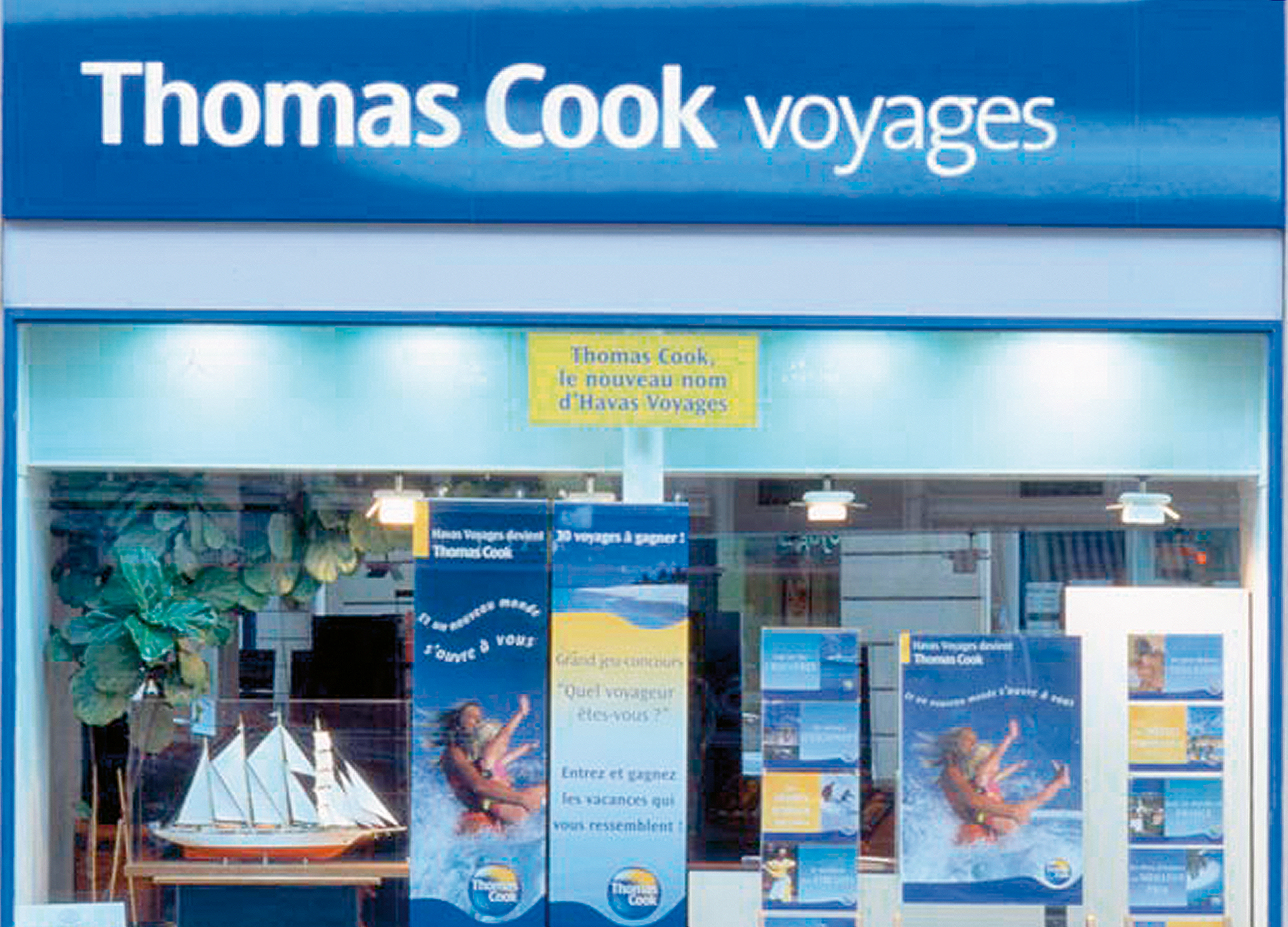 The Thomas Cook city office in Paris.